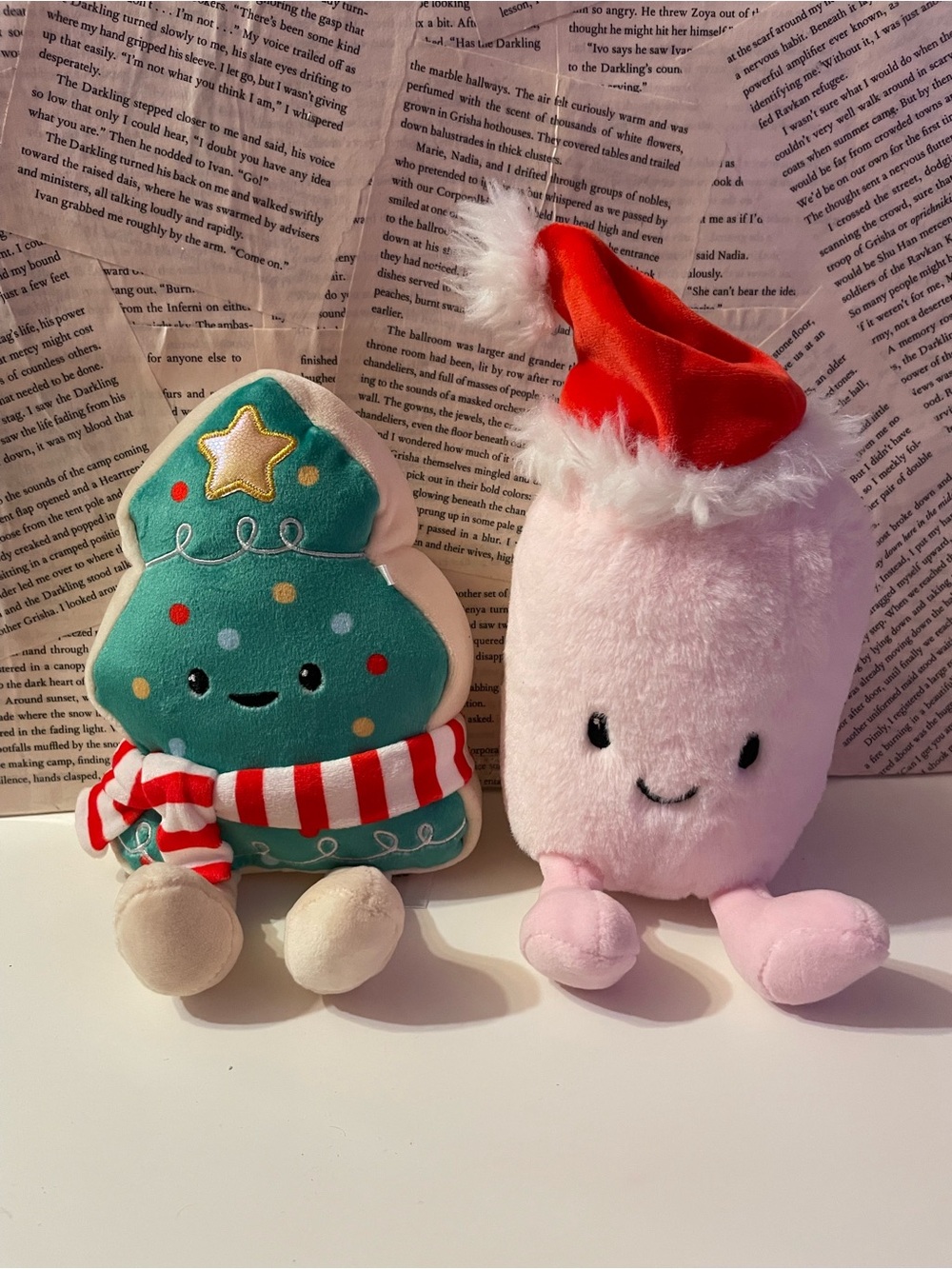 GiggleScape Christmas Plushies
Christmas Tree & Pink Markshmallow